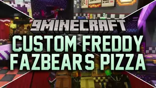 Custom Freddy Fazbear's Pizza Map (26.3, 1.20.1) – Survive the Creepy Pizzeria