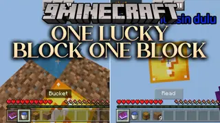 One Lucky Block One Block Map (26.3, 1.20.1) – Survive Chaotic Void Drops