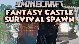 Fantasy Castle Survival Spawn Map (26.3, 1.20.1) – Claim Your Royal Fortress