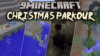 Christmas Parkour Map (26.3, 1.20.1) – Leap Across Festive Winter Stages