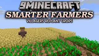 Smarter Farmers 9minecraft Mod (26.3) – Villagers Finally Replant Their Crops