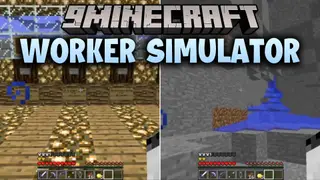 Worker Simulator Map (26.3, 1.20.1) – Build Your Fortune From Scratch