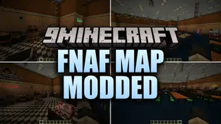FNAF Map Modded Map (26.3, 1.20.1) – Survive the Haunted Pizzeria Shift
