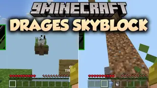 Drages Skyblock Map (26.3, 1.20.1) – Conquer the Void From Scratch