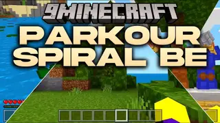 Parkour Spiral BE Map (26.3, 1.20.1) – Conquer a Giant Winding Tower