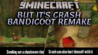 But It's Crash Bandicoot Remake Map (26.3, 1.20.1) – Spin and Smash Crates
