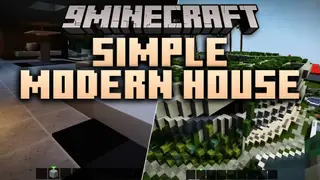 Simple Modern House Map (26.3, 1.20.1) – Peaceful Survival in Modern Comfort