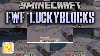 FWF LuckyBlocks Map (26.3, 1.20.1) – Chaotic Arena Battles with Friends