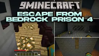 Escape from Bedrock Prison 4 Map (26.3, 1.20.1) – Break the Unbreakable Cell