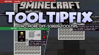 ToolTipFix 9minecraft Mod (26.3) – Read Every Item Tooltip Clearly in Your Inventory