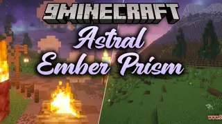 Astral Ember Prism Shaders (26.3, 1.20.1) – Cosmic Auroras and Space Nebulae