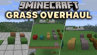 Grass Overhaul 9minecraft Mod (26.3) – Sculpt Smooth Hills and Natural Landscapes