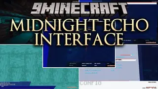 Midnight Echo Interface Mod (26.2, 1.20.1) – Browse Menus Styled After Persona