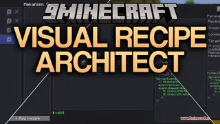 Visual Recipe Architect Mod (1.21.1, 1.20.1) – Design Custom Crafting Recipes