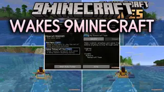 Wakes 9minecraft Mod (26.3) – Leave Realistic Wave Trails Behind Your Boat