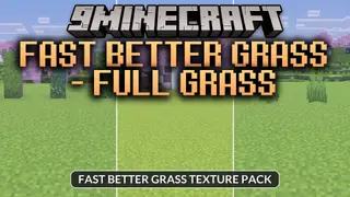 Fast Better Grass Full Grass Texture Pack (26.x, 1.21)