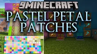 Pastel Petal Patches Mod (1.20.1) – Build Cute Cottagecore Bases