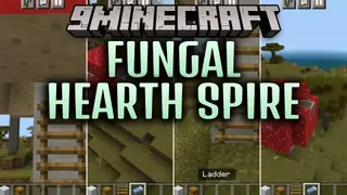 Fungal Hearth Spire Map (26.3, 1.20.1) – Your Cozy Fantasy Mushroom Base