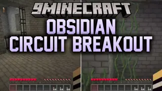 Obsidian Circuit Breakout Map (26.3, 1.20.1) – Escape the Nether Prison