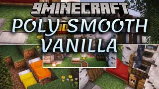 Poly Smooth Vanilla Resource Pack (26.1.2) – Clean 3D Models for Classic Worlds