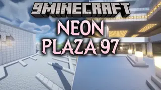 Neon Plaza 97 Map (26.3, 1.20.1) – Retro Shopping Mall Hide and Seek