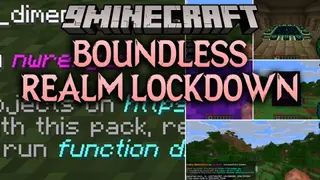 Boundless Realm Lockdown Data Pack (26.2, 1.21.1) – Lock Dimension Travel Until