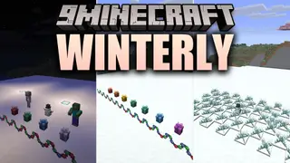 Winterly 9minecraft Mod (26.2) – Decorate Snowy Cabins for the Holidays