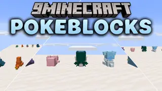 Pokeblocks 9minecraft Mod (26.3) – Decorate Your Base with Cute Pokemon Plushies