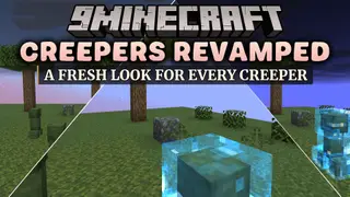Creepers Revamped 9minecraft Resource Pack (26.3) – Fresh Looks for Iconic Night Mobs