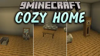 Cozy Home 9minecraft Mod (26.3) – Furnish Your House With Real Furniture