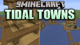 Tidal Towns 9minecraft Mod (26.3) – Trade with Floating Villages Across Deep Oceans