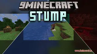 Stump Mod (26.2, 1.21.11) – Rest on Cozy Wooden Stumps to Catch Fish Much Faster