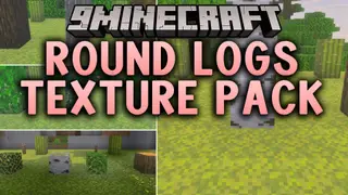 Round Logs Texture Pack (26.x, 1.21) – Smooth Circular Tree Tops