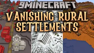 Vanishing Rural Settlements Data Pack (1.21.11, 1.21.1)