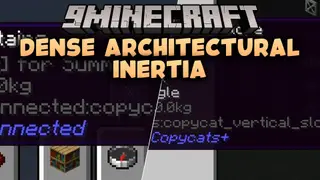 Dense Architectural Inertia Data Pack (1.20.1) – True Block Weight for Flying