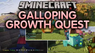 Galloping Growth Quest Mod (1.21.1) – Level Up Cobblemon Mounts on Every Journey
