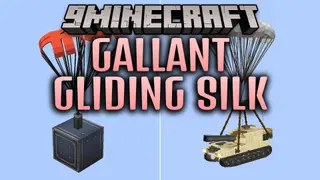Gallant Gliding Silk Mod (1.21.1) – Safe Parachute Landings for Create