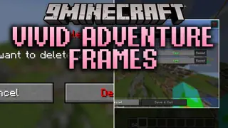 Vivid Adventure Frames Mod (1.21.11) – Manage and Share Your In-Game Photos
