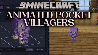 Animated Pocket Villagers Mod (26.2, 1.21.11) – Design Animated Mini Figures