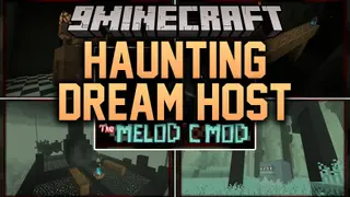 Haunting Dream Host Mod (1.20.1) – Escape Twisted Nightmare Mazes