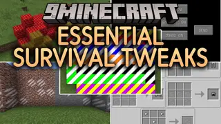 Essential Survival Tweaks Mod (1.12.2) – Tougher Early Survival and Deeper