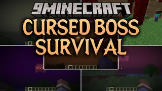 Cursed Boss Survival Mod (26.1.2, 1.21.1) – Survive the Night As Minecraft's