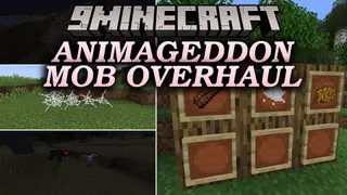 Animageddon Mob Overhaul Mod (1.21.1) – Protect Your Farm Animals