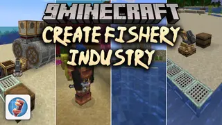Create Fishery Industry Mod (1.21.1, 1.20.1) – Automate Fish Catching