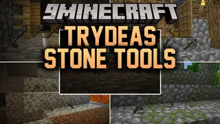 Trydeas Stone Tools Mod (1.21.1, 1.20.1) – Turn Every Stone Block