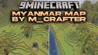 Myanmar Map by M_Crafter Map (26.x, 1.21) – Roam Golden Pagodas and Peaceful