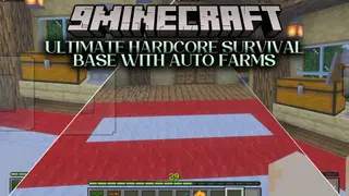 Ultimate Hardcore Survival Base with Auto Farms Map (26.x)