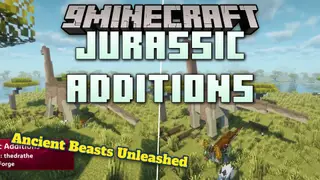 Jurassic Additions Mod (1.20.1) – Survive Alongside Wild Dinosaurs in Your World