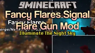 Fancy Flares Signal Flare Gun Mod (1.21.1, 1.20.1) – Light Up the Skies