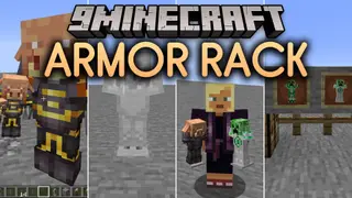Armor Rack Mod (26.3, 1.20.1) – Carry and Swap Complete Armor Sets